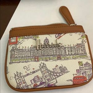 Harrods zipper wallet/coin purse